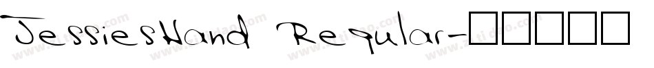 JessiesHand Regular字体转换